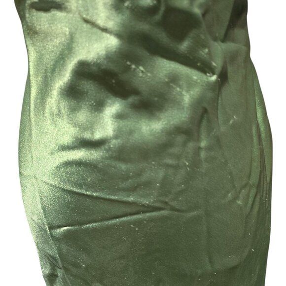 Vtg Gunne Sax Halter Satin Formal Gown Womens Size 3/4 Jessica McClintock - Picture 11 of 16